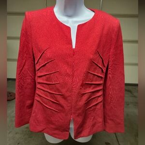 Emporio Armani Red Women's Blazer